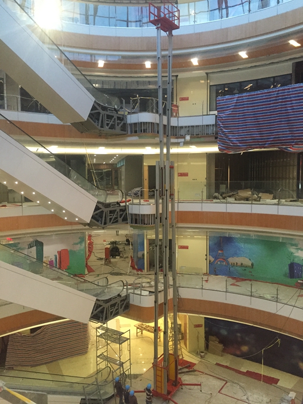 小型升降平臺按鈕出問題了怎么辦？